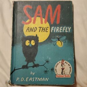 Vintage 1958 Sam and the Firefly Beginner Book by P.D. Eastman
